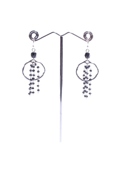 Tedzcollectionn Akik Halka Küpe N11.2799 Çok Renkli
