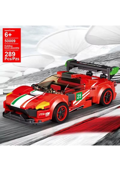 Teknik Ferrari 488 Gt3 Yapı Oyuncak Araba Ferrari Yapı Oyuncak Araba Yapı Blok Ferrari Oyuncak Araba