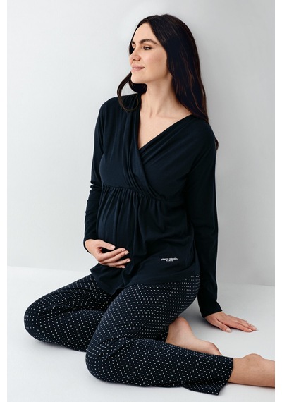Pierre Cardin Kadın Lacivert Pijama Takımı Pc9094-s-v1