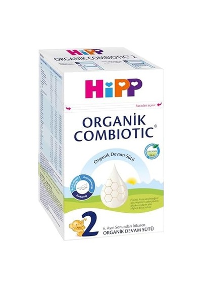 2 Organik Combiotic Devam Sütü 600 Gr