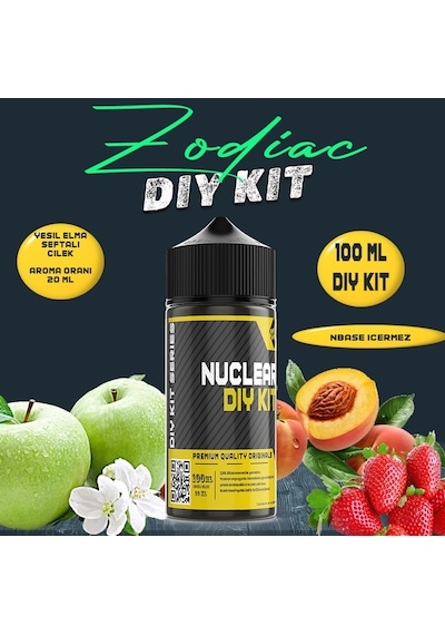 Nuclear 100 Ml Dıy Kit Zodiac Gıda Aroma 20 Ml Aroma İçerir