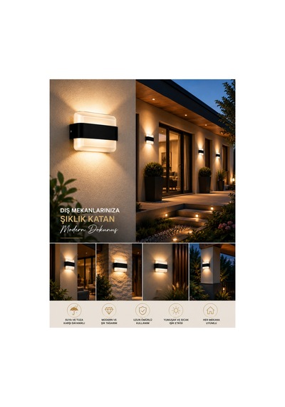 Yl83-2032 Pergamon 12w Led Dış Mekan Duvar Apliği 3200k Gün Işığı 1080 Lümen Ip65 Dekoratif Bahçe Balkon Teras Aydınlatma - 920696447 Diğer Yl83-2032 Pergamon 12w Led Dış Mekan Duvar Apliği 3200k Gün Işığı 1080 Lümen Ip65 Dekoratif Bahçe Balkon Teras Aydınlatma - 920696447 Diğer