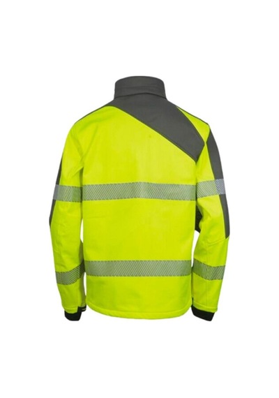 Reflektörlü Softshell Model Teknik Mont Sarı Sarı
