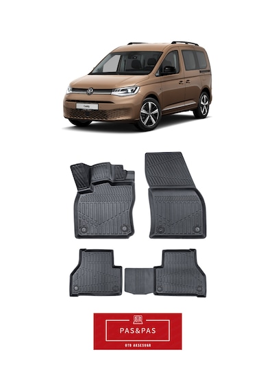 Volkswagen Caddy 2025 Model 5d Havuzlu Paspas Seti