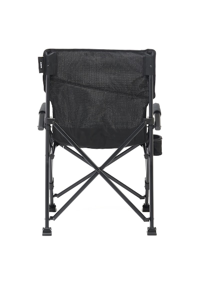 Uquip Roxy Comfort+ Black Edition Yüksek Konforlu Katlanır Kamp Sandalyesi Siyah