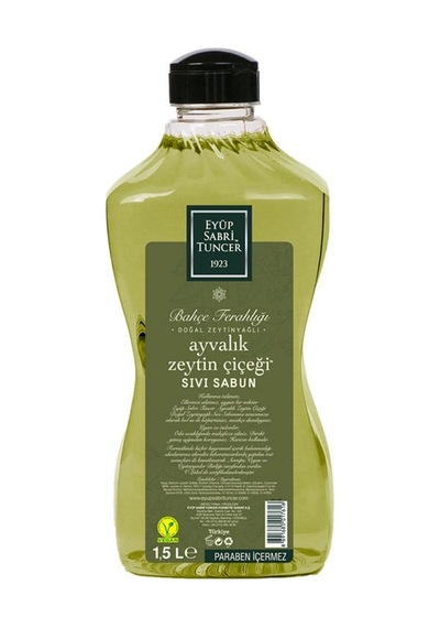 Eyüp Sabri Tuncer 1,5lt Ayvalık Zeytin Çiçeği Sıvı Sabun Doğal Zeytinyağlı