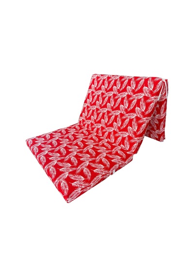 Vip Katlanır Yer Yatağı 8 Cm Kalın Sünger Yatak 80x180x8 Cm-kırmızı Tüy