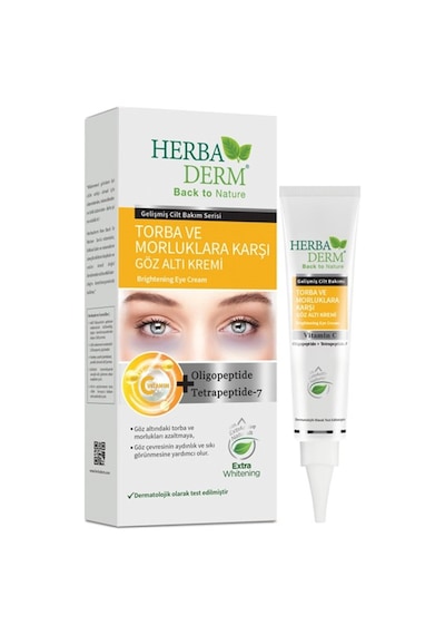 Herbaderm Göz Altı Torba Ve Morluklarına Karşı Krem 15 ML