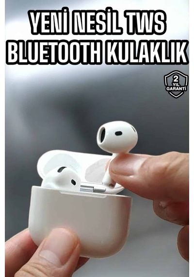 Kaliteli Ucuz İos Ve Android Uyumlu Tws Bluetooth Kulaklık Anc Özelliği -
