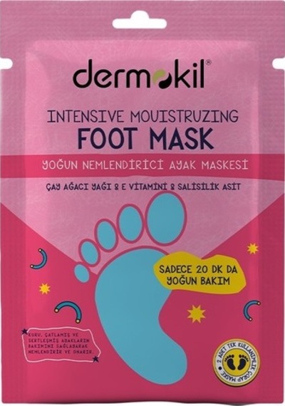 Dermokil Yoğun Nemlendirici Ayak Maskesi 30 ML