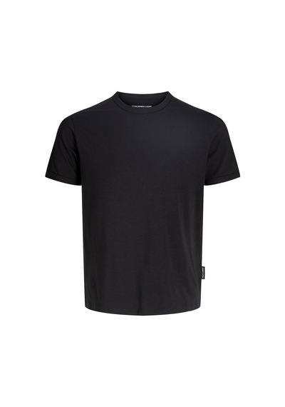 Jack & Jones Jcomıneral Tonal Bınded Tee Ss Crew Neck Black Diğer
