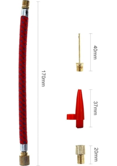 5 Parça Pompa Iğne Seti Top Bisiklet Lastiği Şişirme Iğneleri