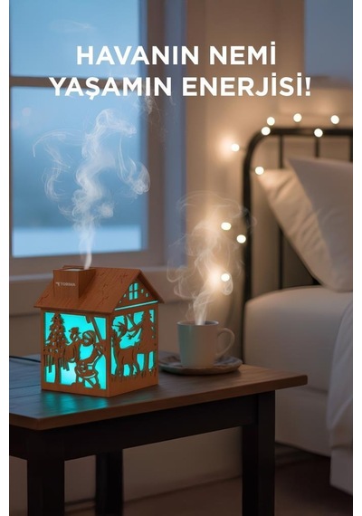 Torima H14 Yılbaşı Temalı Hava Nemlendiricisi Buhar Makinesi