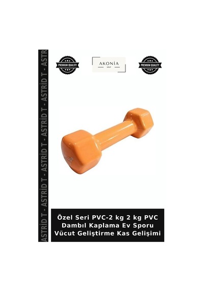 Özel Seri Pvc-2 Kg 2 Kg Pvc Dambıl Kaplama Ev Sporu Vücut Geliştirme Kas Gelişimi