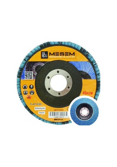 115x22 Mm Flap Disk Zımpara 40 Kum, Zirkonyum