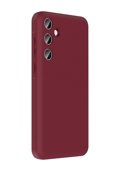 Xemu Galaxy Uyumlu A26 Kılıf Kamera Korumalı Kartlık Hazneli Xemu Vitra Kapak - Mürdüm Mürdüm