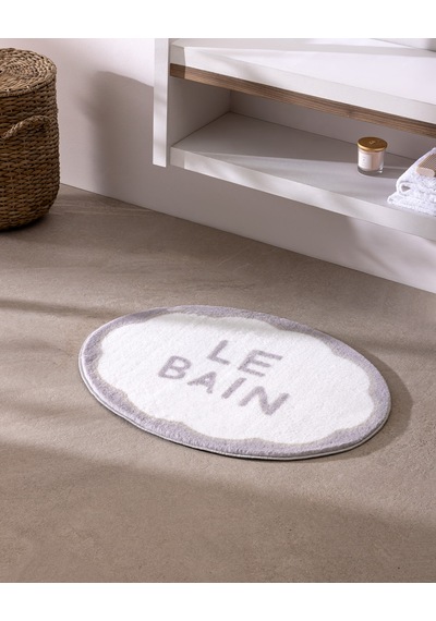 Apolline Banyo Paspası - Gri 8684427348895 Çok Renkli