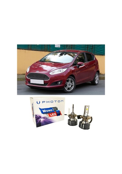 Ford Fiesta Mk6 Led Xenon Kısa Far Ampulü H7 Mono Yeni Seri Beyaz 2008-2017