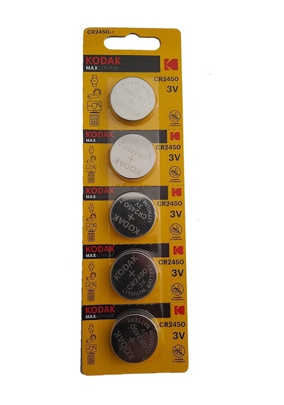 Kodak CR-2450 1 Paket 5 li Pil