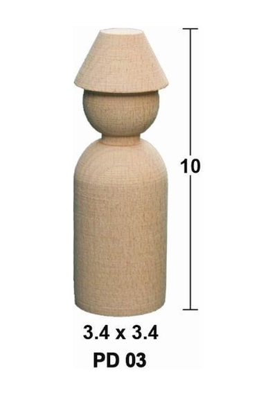 Boyanabilir Peg Doll Pd03