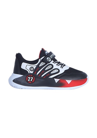 Ayakcenter M Spor 4002 Siyah Erkek Çocuk Sneaker Ayakkabı Siyah