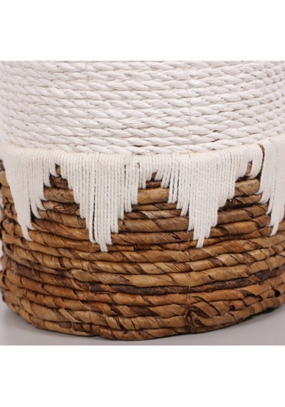 Didim Doğal Abaka 3 Lü Set Saksılık & Saklama Düzenleme Naturel
