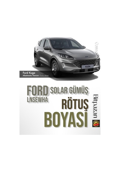 Ford Solar Gümüş Lnsewha Rötuş Boyası 25ml Fırçalı Şişe Puma, Transit, Courier, Kuga, Ecosport