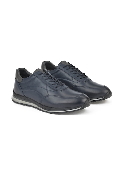 Ziya Erkek Hakiki Deri Sneaker 1611002z415 Lacivert 1231002 415 200 42