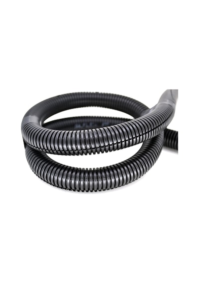7mm Yarıklı Spiral Boru Kablo Izolasyon Hortumu Siyah Esnek