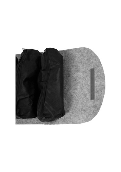 Araç Bagaj Düzenleyici Organizer Çantası Keçe 4 Adet Cırt Bölmeli 40x15x26 Cm
