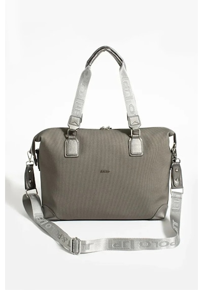 Just Polo Kadın Spor Model Ayarlanabilir Askılı Büyük Boy Şık El & Omuz Çantası Shoulder Bag Gri 05633580