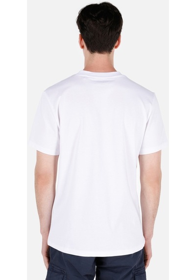 Colin's Colins Normal Kesim Bisiklet Yaka Baskılı Beyaz Erkek Kısa Kol Tişört Cl1064852 Q1.v1 Wht Beyaz