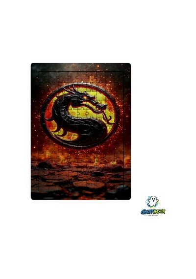 Mortal Kombat 99 Parça Ayaklı Puzzle Dekoratif Çocuk Yapbozu 0230
