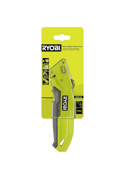 Ryobi Rhckf-1 Geri Çekmeli Maket Bıçağı Yedekli T5132006401
