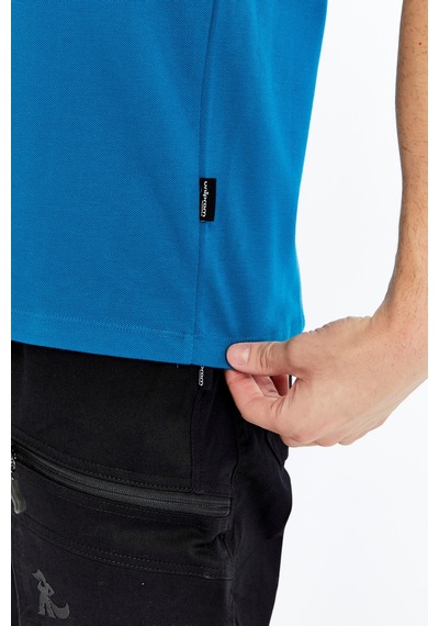 Uniprom Polo Yaka Tişört %100 Pamuk İndigo Erkek İndigo