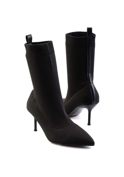 Bambi Siyah Kadın Bot & Bootie K02209033082 Siyah