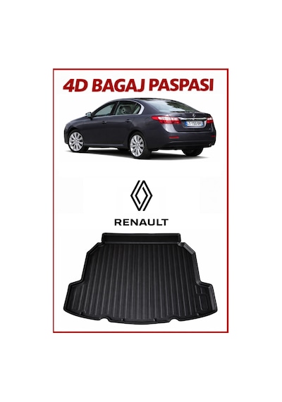 Renault Latitude 2014 Model 4d Bagaj Havuzu