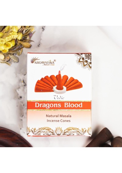 Aromatika Ejderha Kanı Kokulu Konik Tütsü