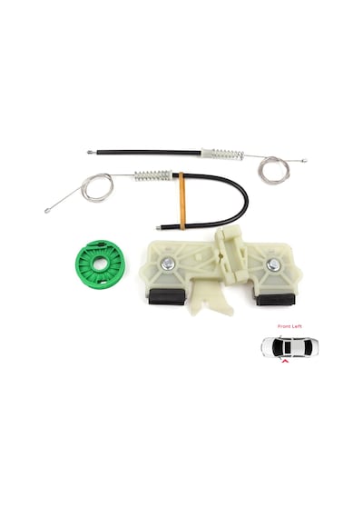 Ford Fiesta Mk5 2001-2008 4/5 Kapı İçin Ön Sol Cam Kriko Seti