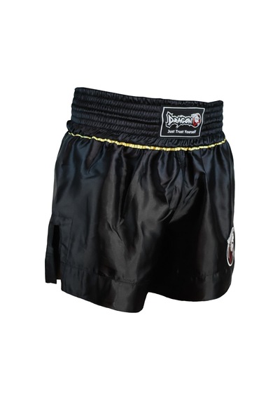 Dragondo Mt3033 Muaythai Şortu Siyah Kick Boks Şortu Siyah