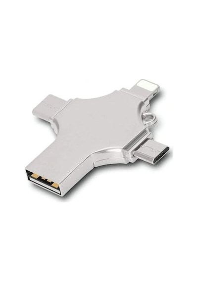 Otg 4in1 Cep Telefonu Çok Fonksiyonlu Usb Flash Bellek 64 Gb Type-c, Micro Sd Ve Kart Okuyucu Diğer