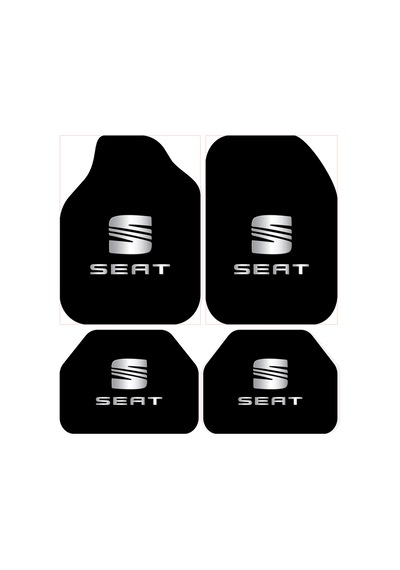 Dekoratif Seat Leon Desenli Oto Paspas Takımı