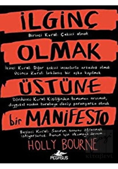 İlginç Olmak Üstüne Bir Manifesto Pegasus Yayınları - Pegasus Yayınları