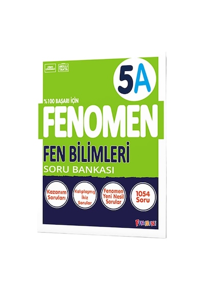 Fenomen Yayınları 5. Sınıf Fen Bilimleri A Soru Bankası