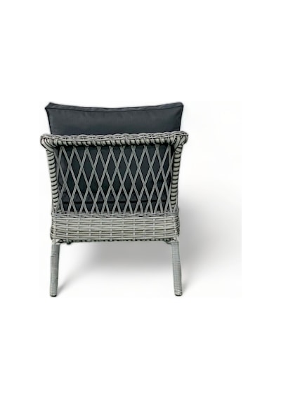 Monalin Home Garden I Loft 5'li Oturma Takımı Gri I Rattan El Örgüsü Bahçe Mobilyası Antrasit - Gri Monalin Home Garden I Loft 5'li Oturma Takımı Gri I Rattan El Örgüsü Bahçe Mobilyası Antrasit - Gri