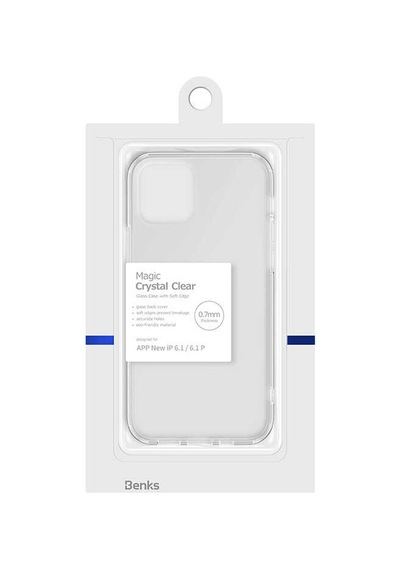 Benks Apple Uyumlu iPhone 12 Pro Kılıf Benks Magic Crystal Clear Glass Kapak ZORE-216244