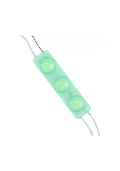 12 V 1.5 Watt Yeşil 2835 Modül Led 70x15 Mm Çok Renkli