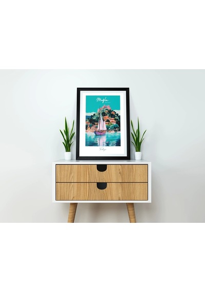 Nerelisin No:71 Art Print Muğla-datça