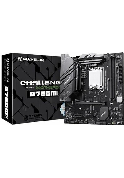 Maxsun Challenger B760m-n D5 V2 Ddr5 Hdmı Pcıe 4.0 1700p Matx