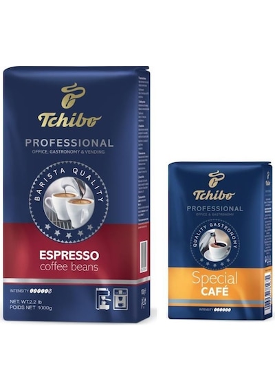 Tchibo Profesional Espresso Çekirdek Kahve 1 KG + Tchibo Profesional Special Filtre Kahve 250 G